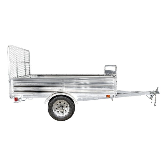 DK2 | MMT5X7G-DUG 4.5 ft. x 7.5 ft. Single Axle Galvanized Multi-Utility Trailer (Drive-Up Gate Included)