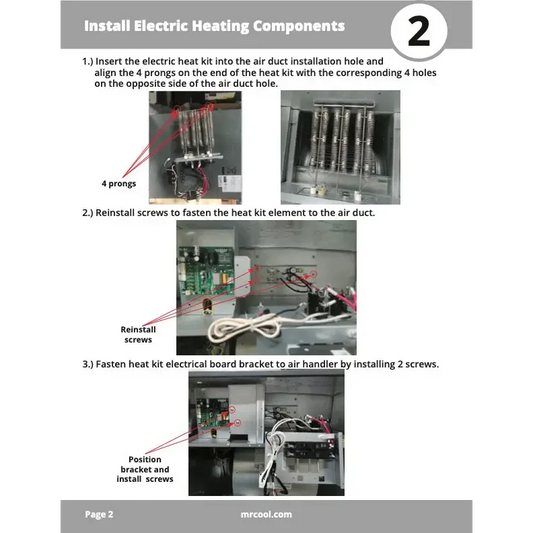 MRCOOL 10kw ProDirect Heat Kit