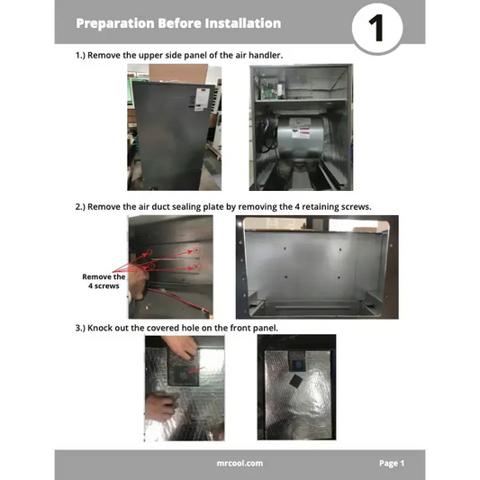 MRCOOL 15kw ProDirect Heat Kit