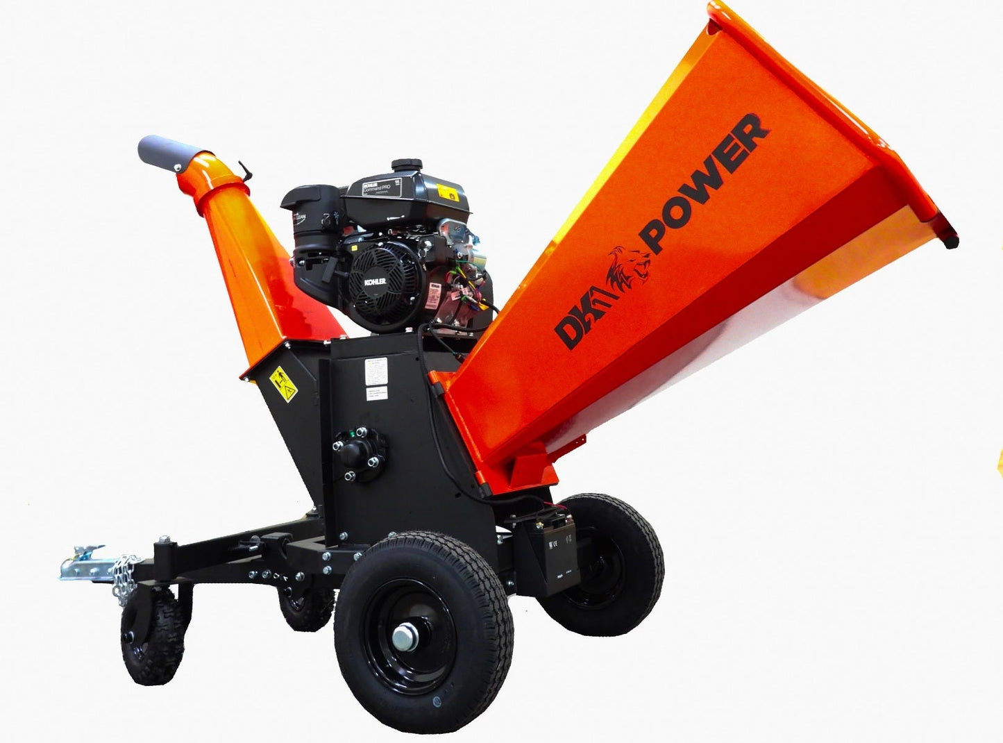 DK2 | OPC566E 6-Inch 14 HP 429 CC Kinetic Cyclonic Drum Chipper Shredder (Electric Start)