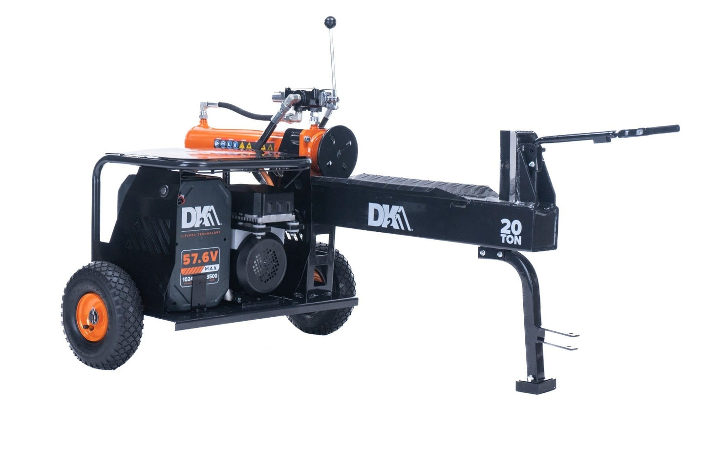 DK2 | OPS220EV-K Elite Energy™ 20-Ton 57.6V Battery Powered Hydraulic Log Splitter